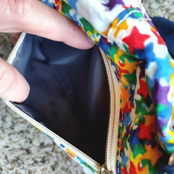 BOBO OBOB Colorful Stars Slingpack Backpack Shoulder Tote Crossbody Purse - Picture 9 of 9
